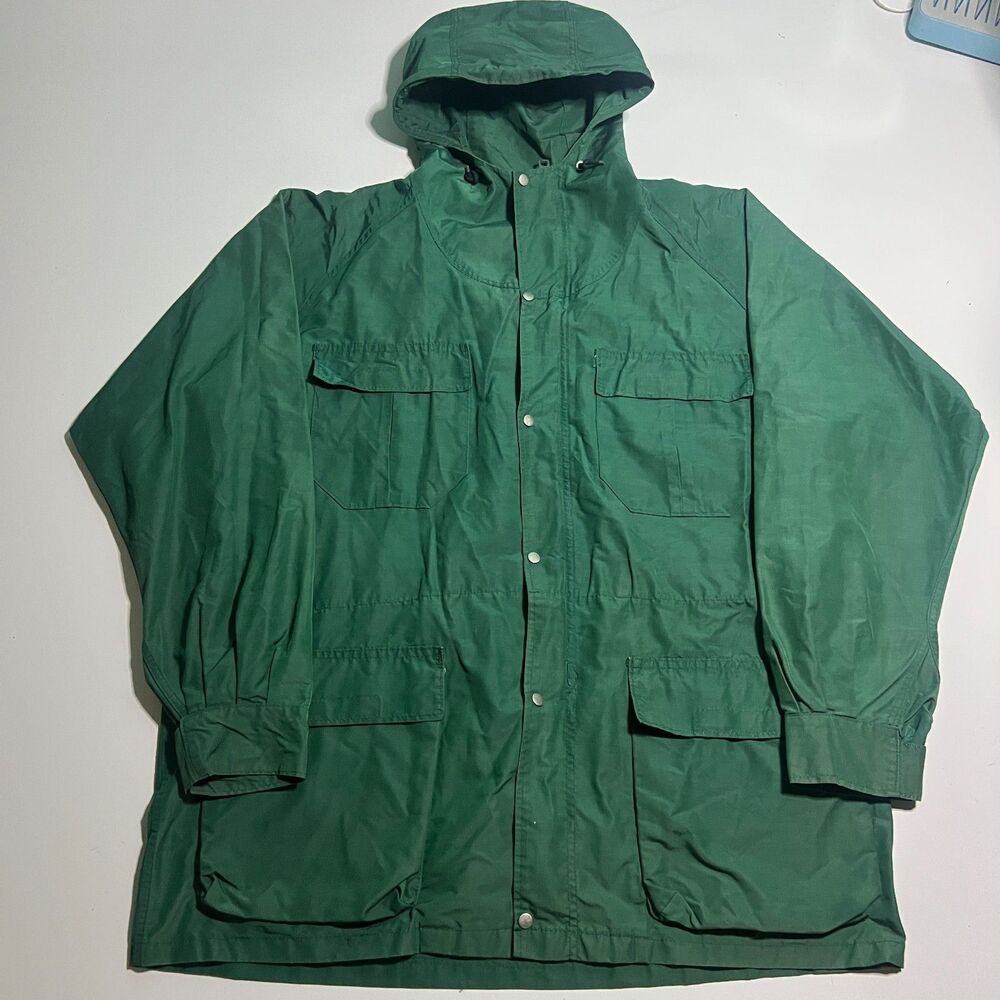 VINTAGE 60S RARE EASTERN MOUNTAIN SPORTS EMS FIRST TAG HIKING JACKET WINDBREAKER